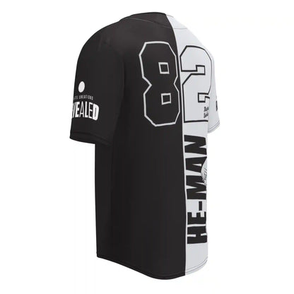 Masters of the Universe Club Heroic Warriors He-Man Multi Baseball Jersey