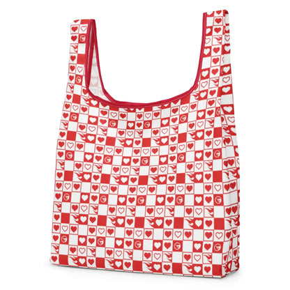 Hot Wheels Checkered Hearts Multi Tote