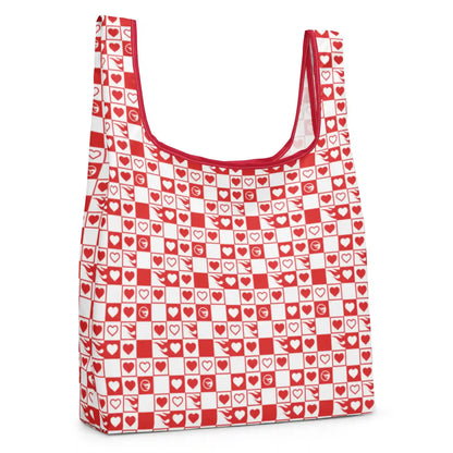 Hot Wheels Checkered Hearts Multi Tote