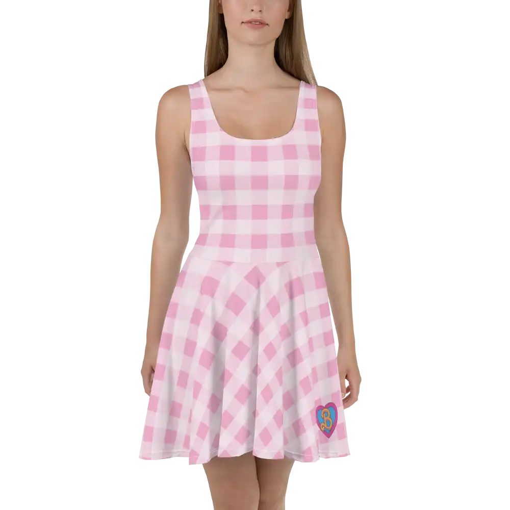 Gingham Print Dress - Barbie the Movie