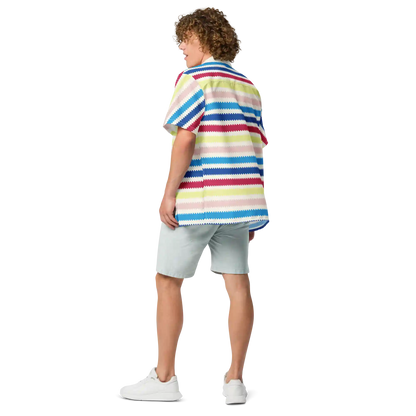 Beach Allan Button Front Shirt - Barbie the Movie