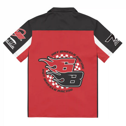 Hot Wheels Racing Red Mechanic Shirt