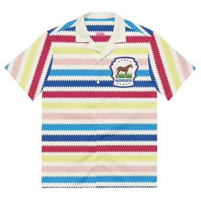 Beach Allan Button Front Shirt - Barbie the Movie