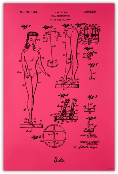 Art of Engineering Barbie® Print