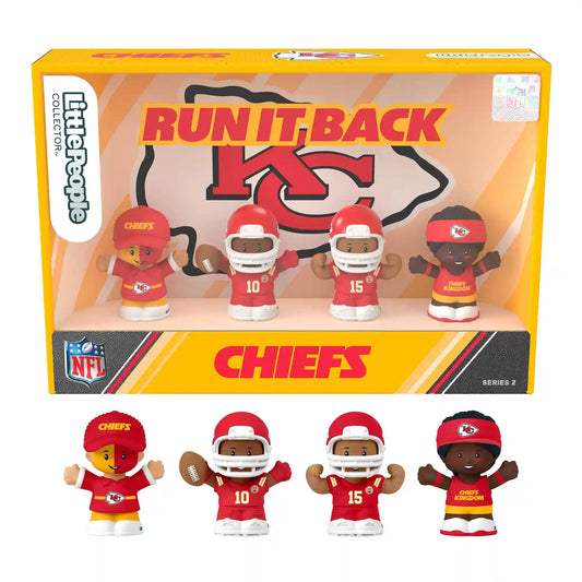 Little People Collector Kansas City Chiefs Alternate Jersey Figure Set