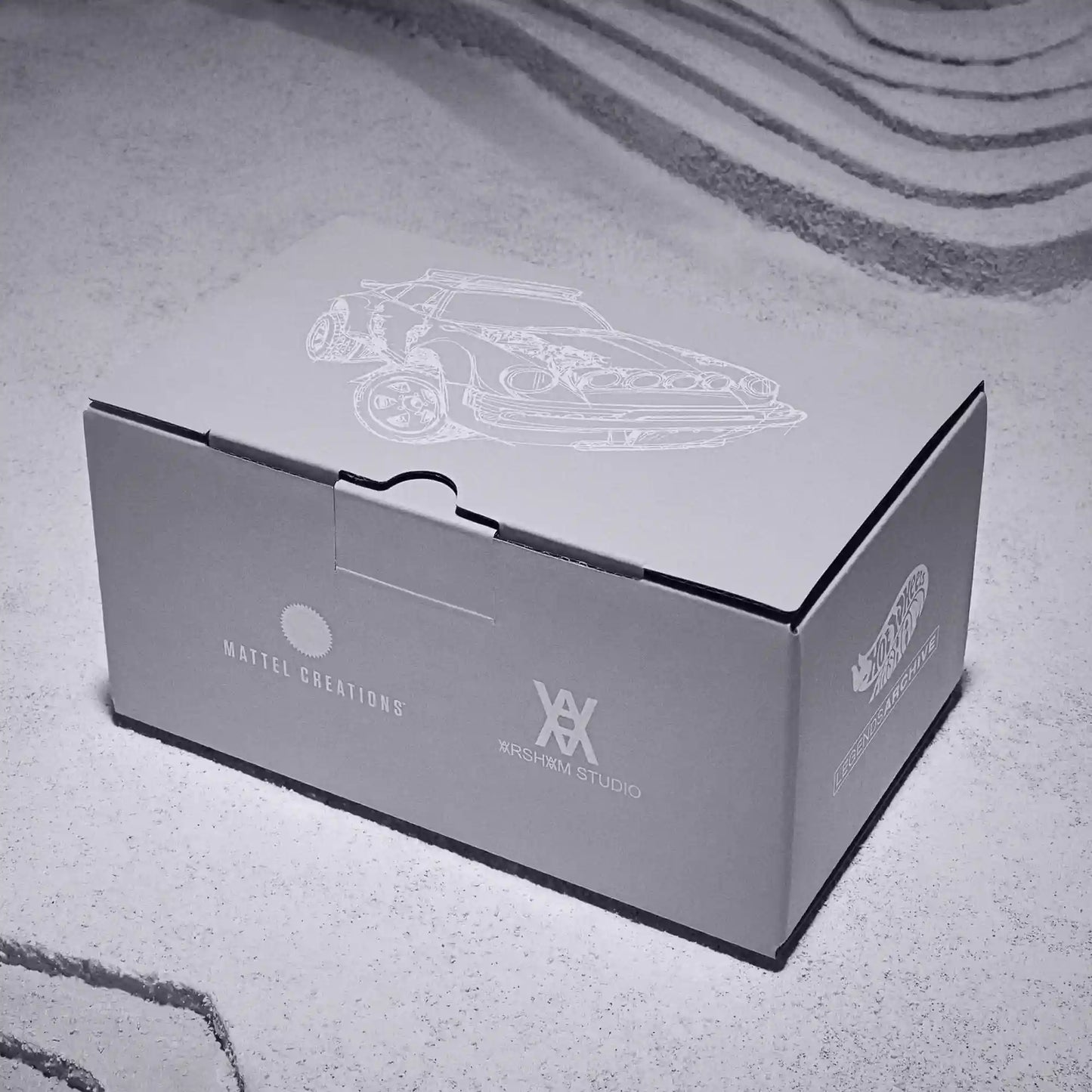 Hot Wheels x Daniel Arsham Eroded Porsche Safari