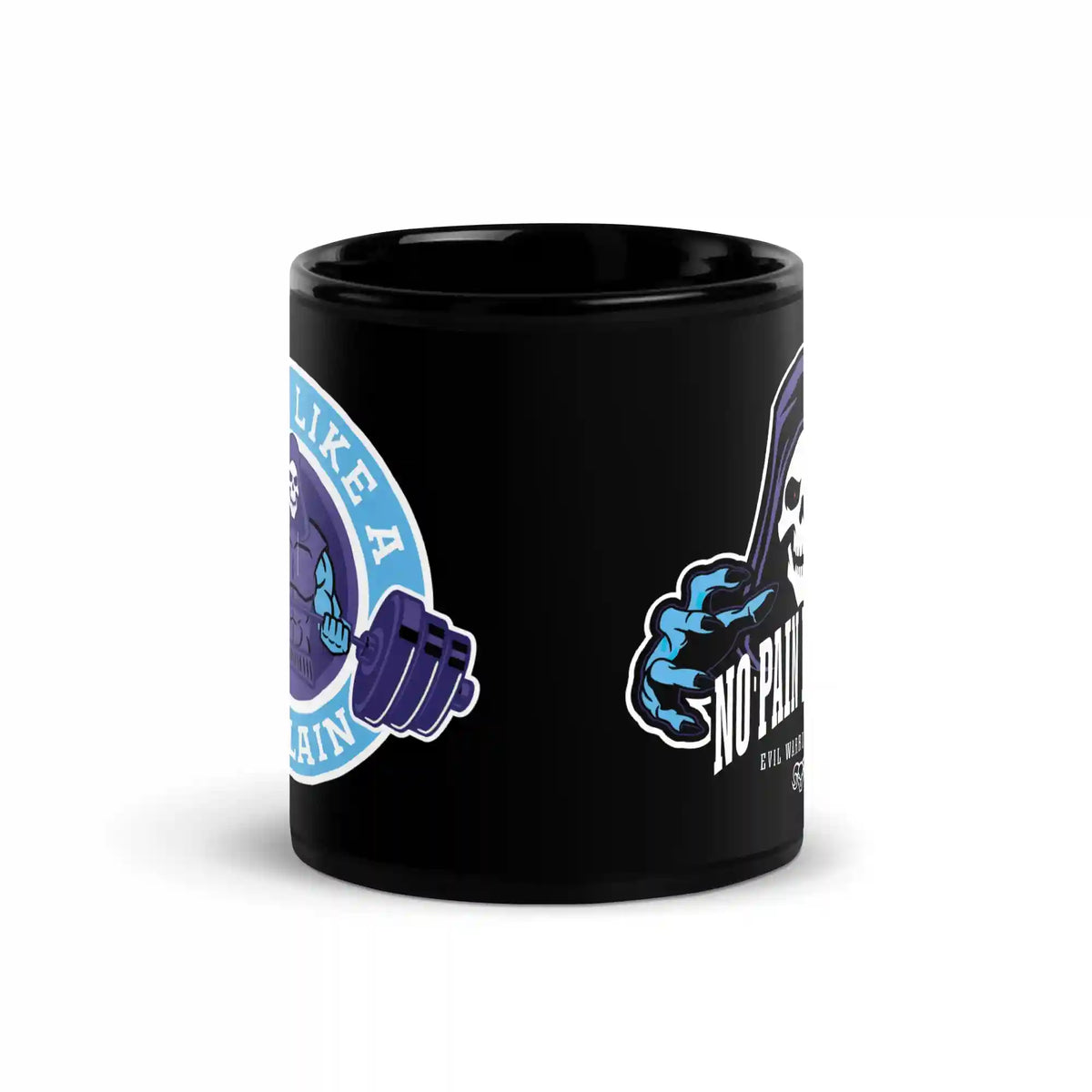 Masters of the Universe Movie Skeletor No Pain No Gain Black Mug