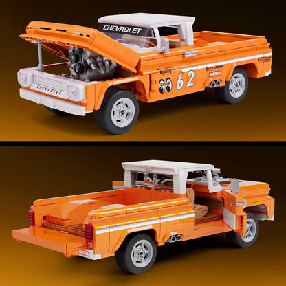 Mattel Brick Shop Hot Wheels Custom ’62 Chevy Pickup Building Set