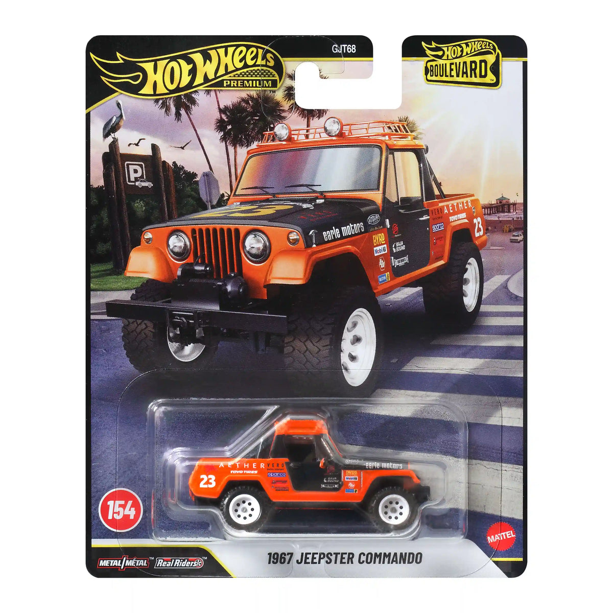 Hot Wheels Premium Boulevard 1967 Jeepster Commando