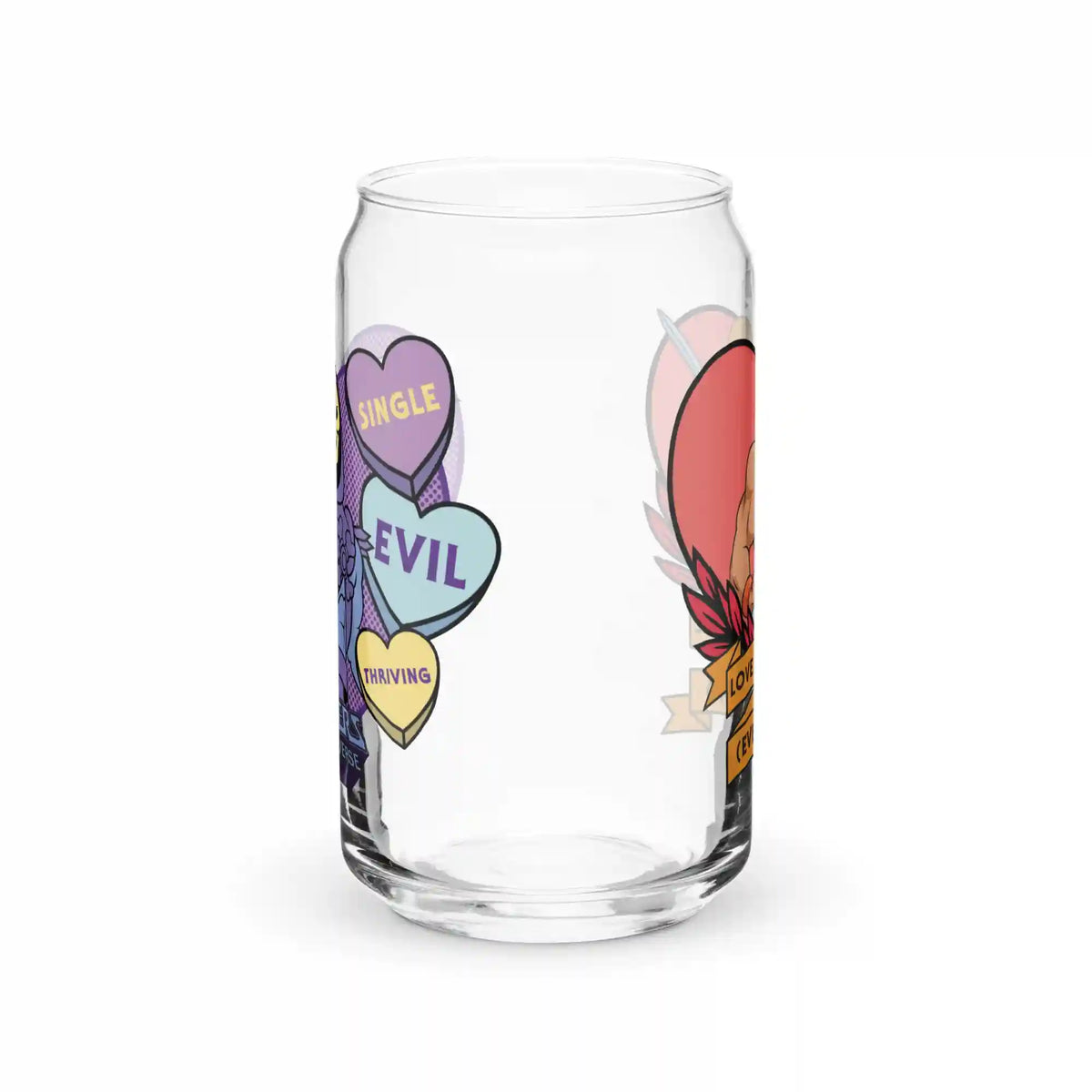 Masters of the Universe Love Conquers All Clear Glass