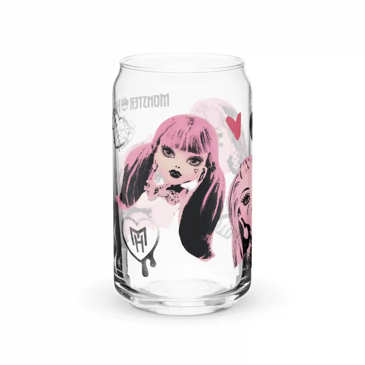 Monster High Ghoulentines Clear Glass