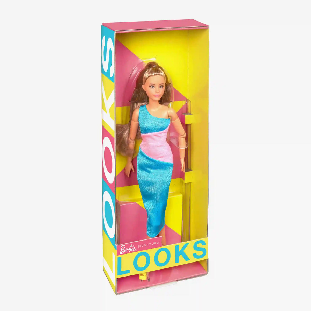 Barbie Looks Doll (Petite, Long Brunette Hair)