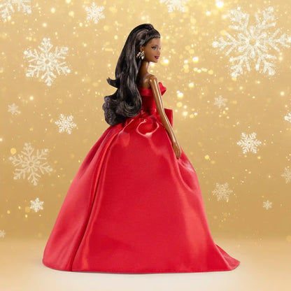 Barbie Signature 2026 Holiday Barbie Doll with Black Hair