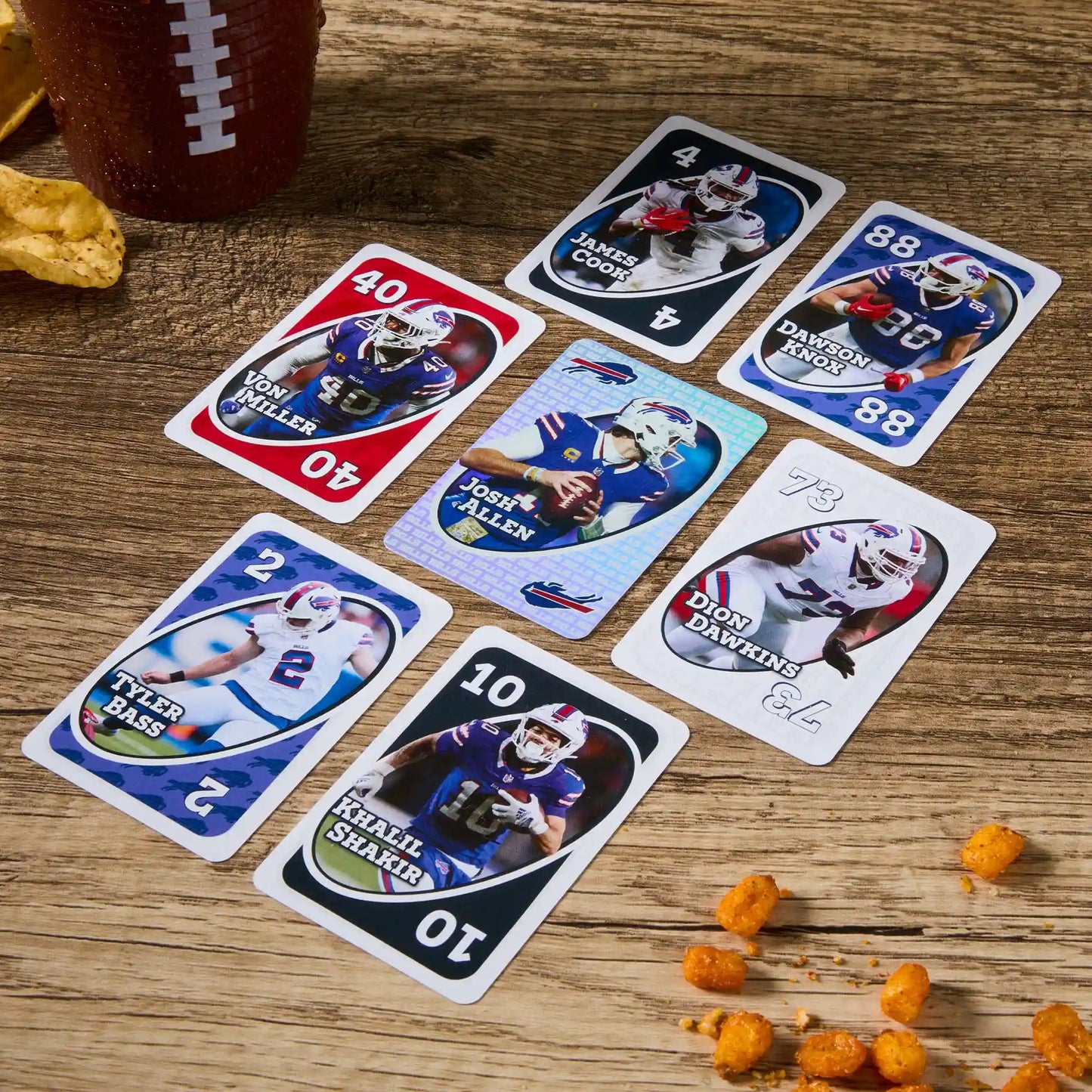 UNO Fandom NFL Buffalo Bills Game Deck