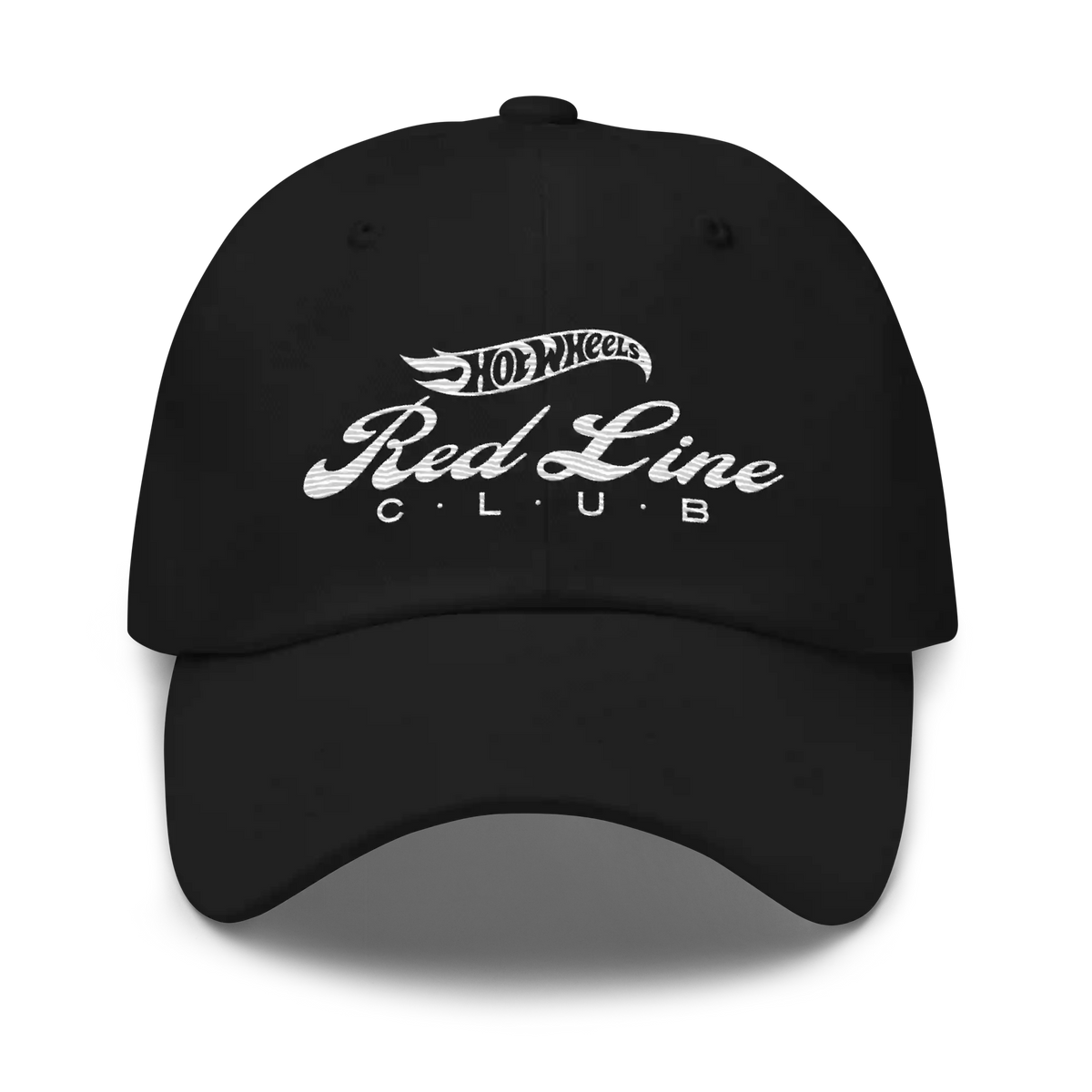 Hot Wheels® Red Line Club® 20th Anniversary Retro Logo Hat - Black