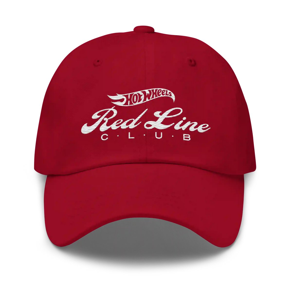 Hot Wheels® Red Line Club® 20th Anniversary Retro Logo Hat - Red