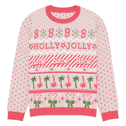 Barbie Holly Jolly Pink Ugly Sweater