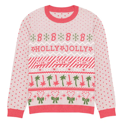 Barbie Holly Jolly Pink Ugly Sweater