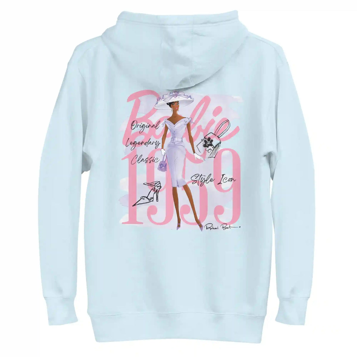 Barbie Artist Series Robert Best Light Blue Hoodie