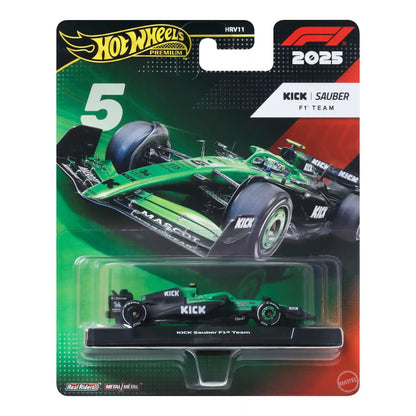 Hot Wheels Premium Kick Sauber 2025 Formula 1® Team #5