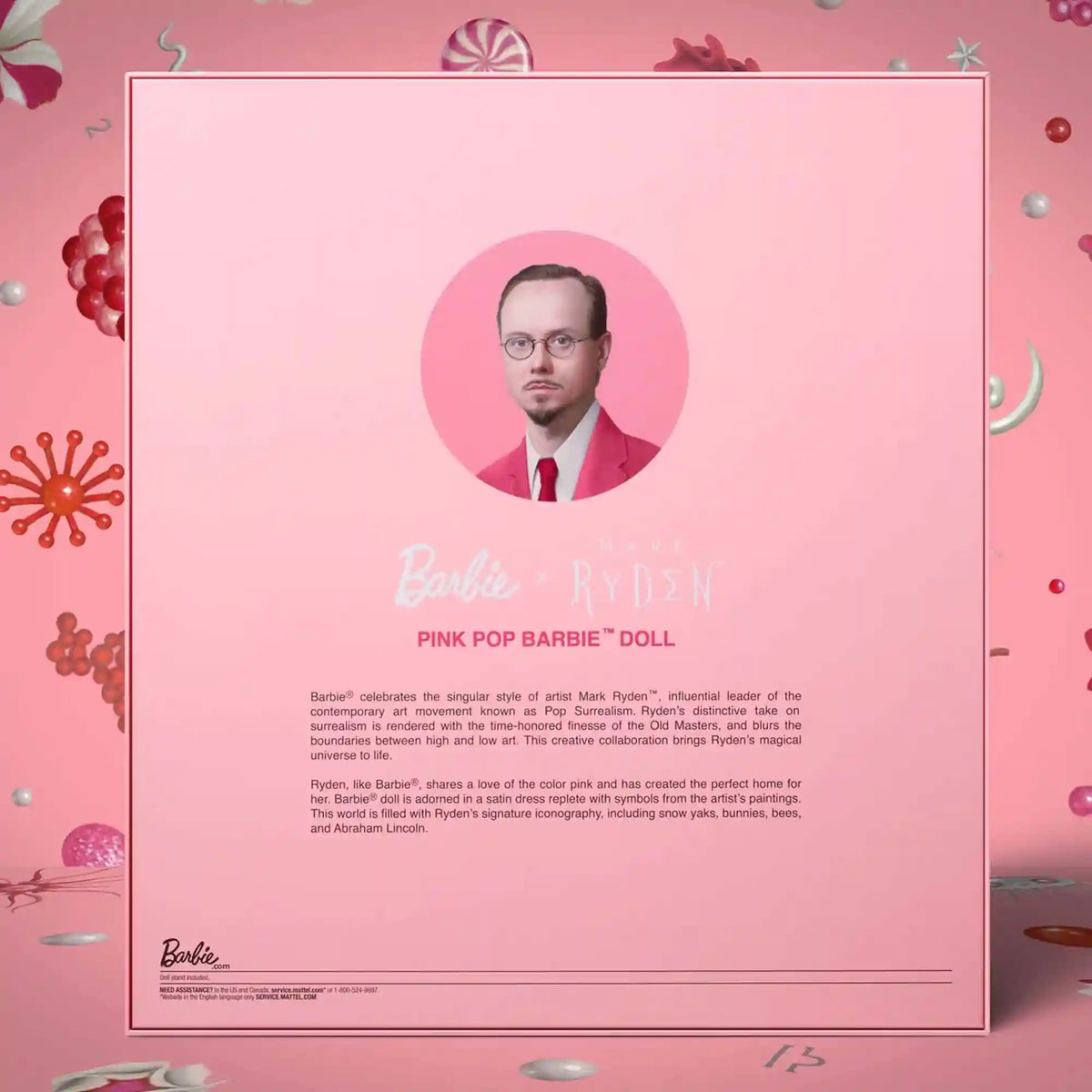 Pink Pop Barbie Mark Ryden x Barbie Doll