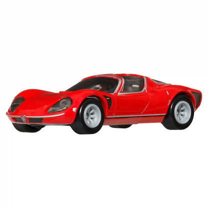 Hot Wheels Premium Car Culture 2-Pack Alfa Romeo 155 V6 TI & '69 Alfa Romeo 33 Stradale