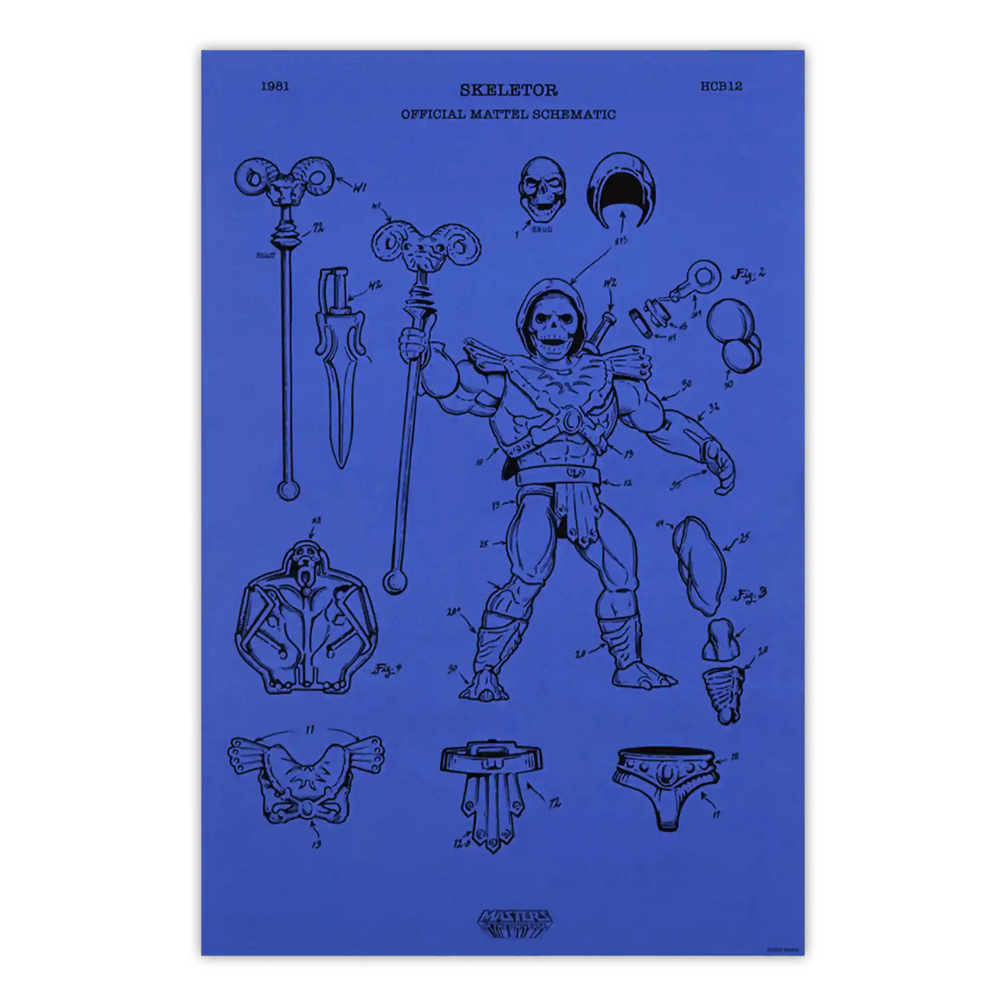 Art of Engineering Skeletor Print