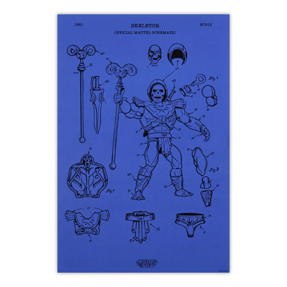 Art of Engineering Skeletor Print