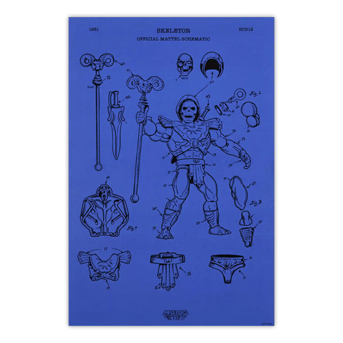 Art of Engineering Skeletor Print