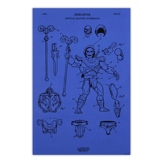 Art of Engineering Skeletor Print