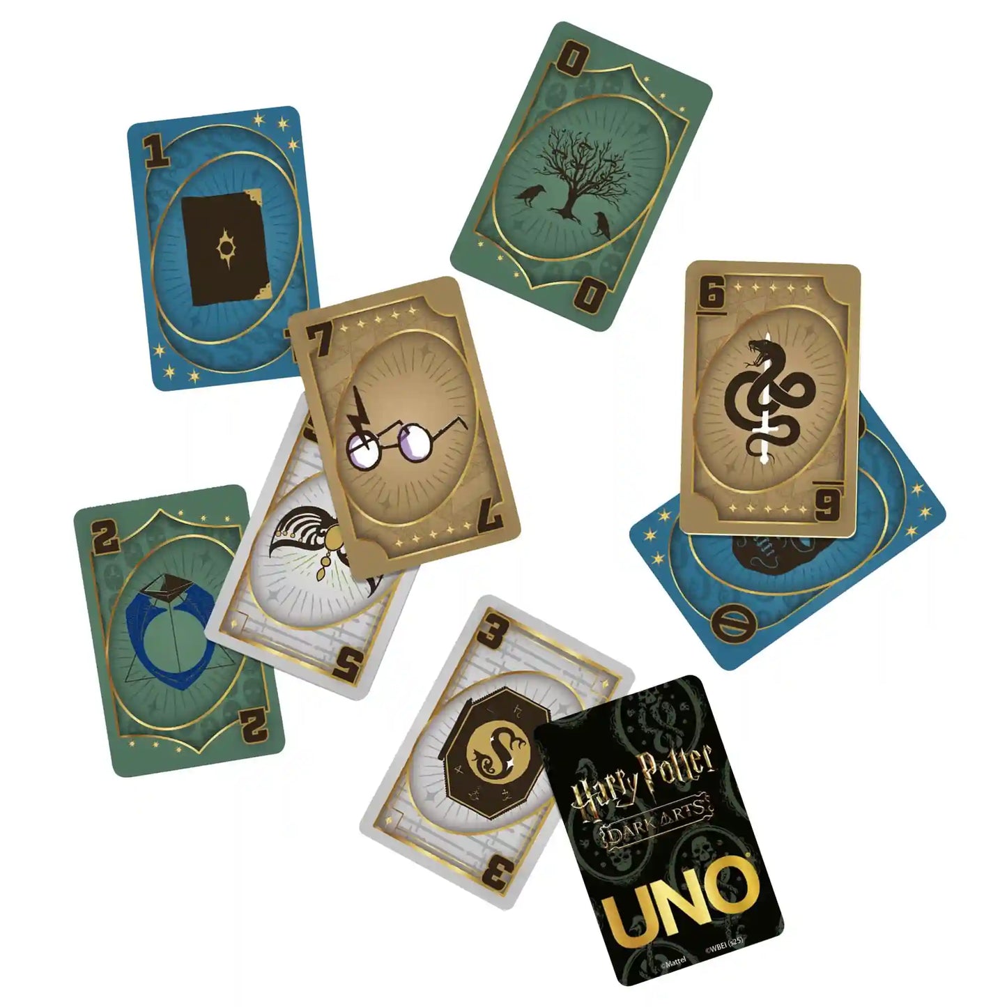 UNO Harry Potter Fandom Dark Arts