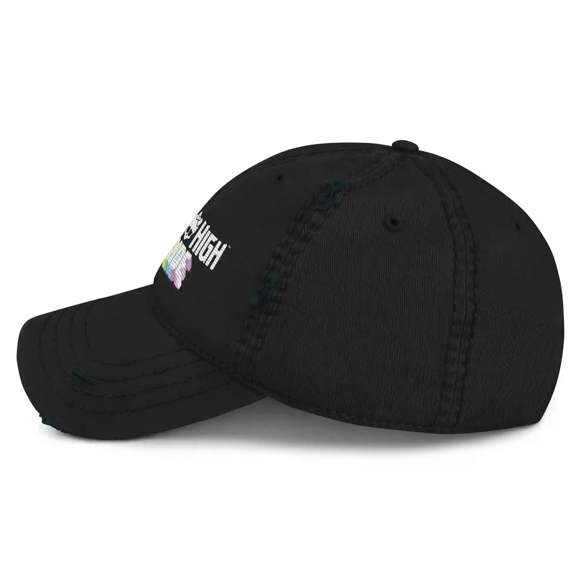 Monster High Pride Logo Black Hat