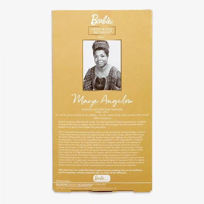 Barbie Inspiring Women Maya Angelou Doll