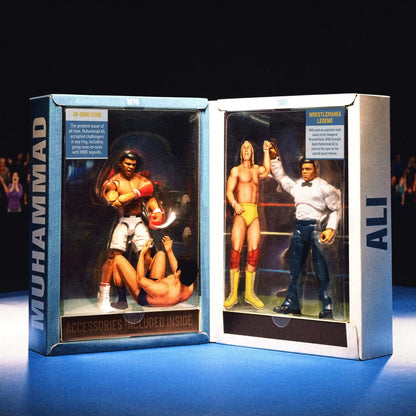 WWE Ultimate Edition Muhammad Ali Action Figure Set