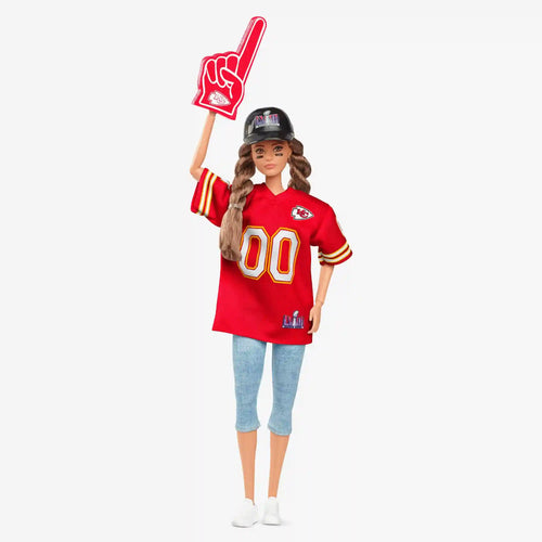Barbie NFL Super Bowl LVIII Champion Doll Kansas City Chiefs