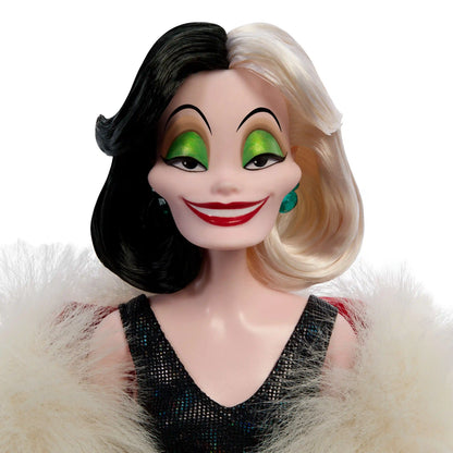 Disney Collector Cruella De Vil Collectible Villains Fashion Doll
