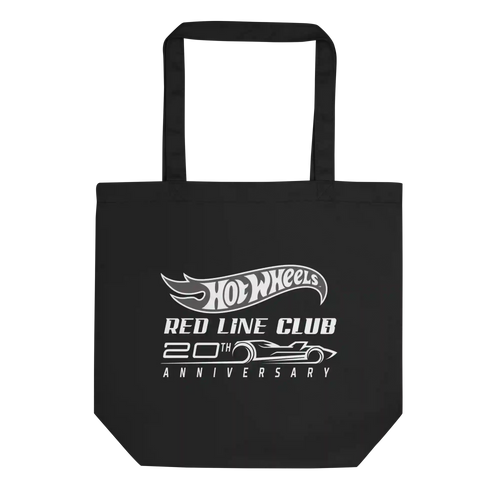 Hot Wheels® Red Line Club® 20th Anniversary Silhouette Logo Tote - Black