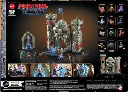 Mattel Brick Shop Masters of the Universe Battle of Castle Grayskull Building Set