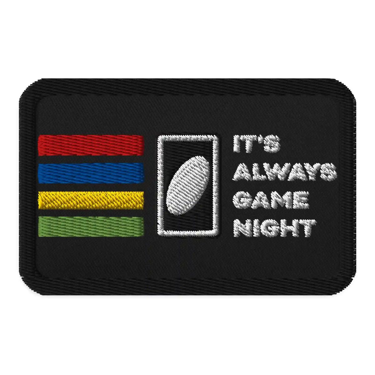 UNO Social Club It's Always Game Night Black Patch