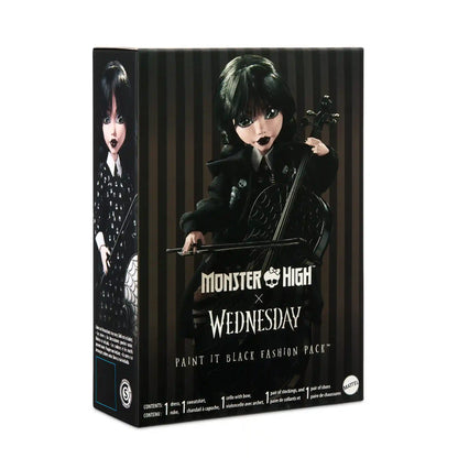 Mattel Creations Exclusive Paint It Black Fashion Pack