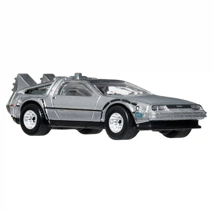 Hot Wheels Premium Car Culture 2-Pack Back to the Future Time Machine & 1987 Toyota Pickup Truck / Camionnette