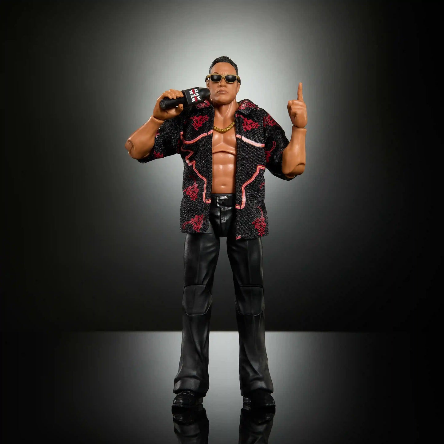 WWE Monday Night War Elite Collection The Rock Action Figure
