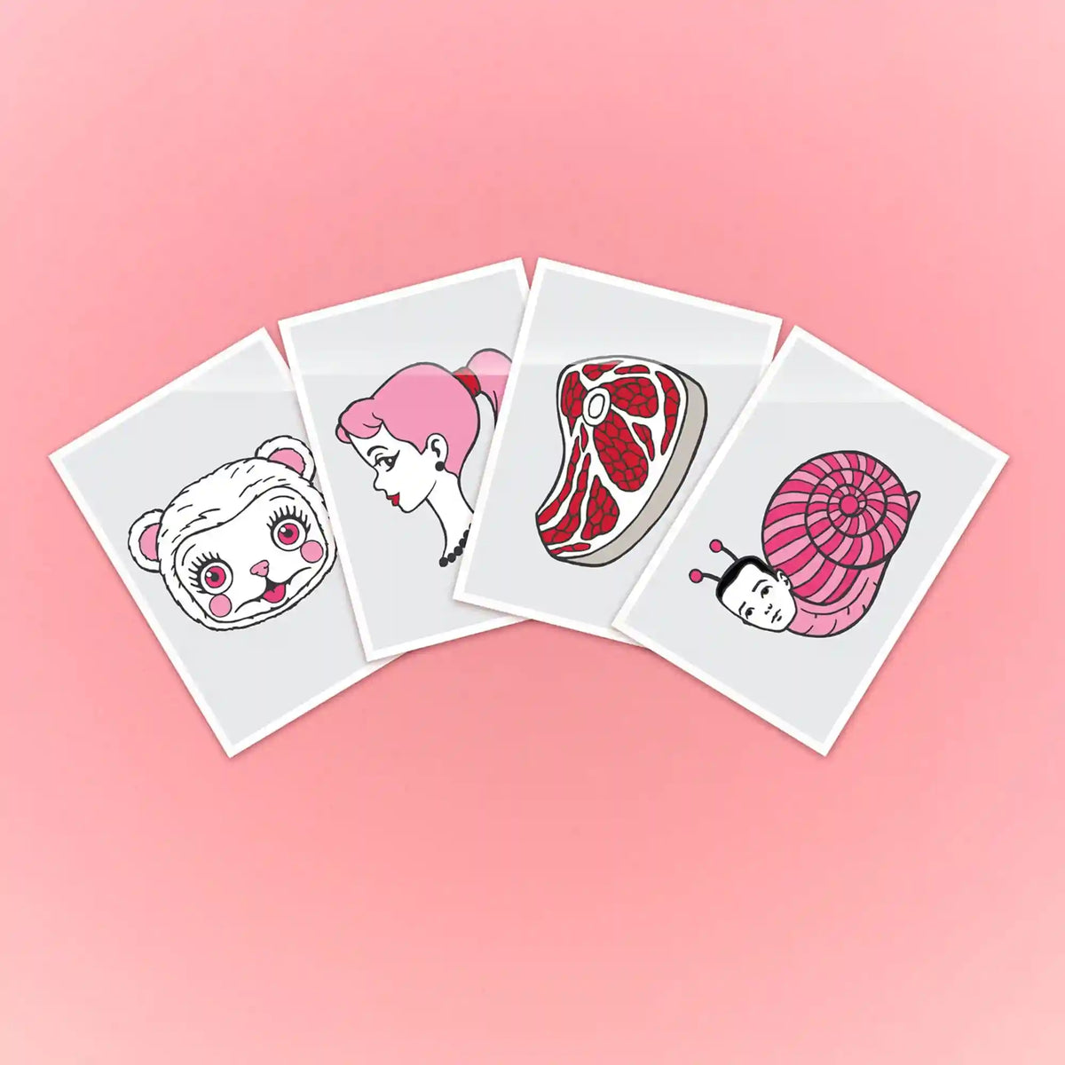 Mark Ryden x Barbie Postcards