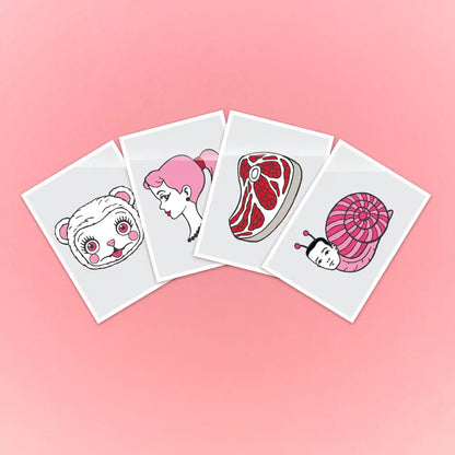 Mark Ryden x Barbie Postcards