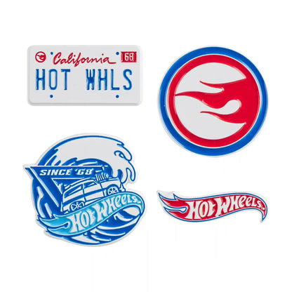 Hot Wheels Collector Enamel Pin Set