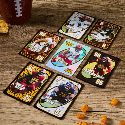 UNO Fandom NFL Washington Commanders Game Deck