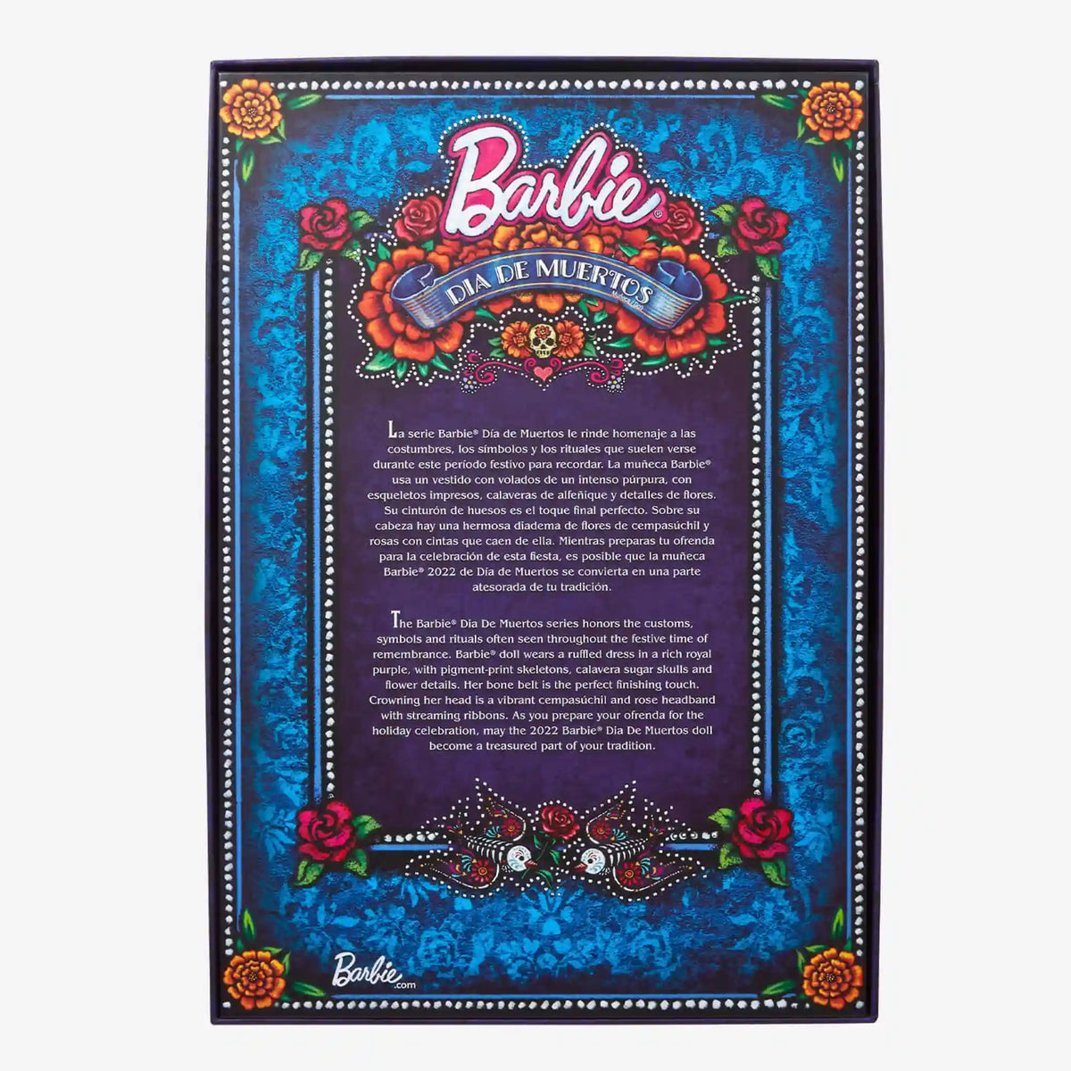 2022 Barbie Día De Muertos Doll