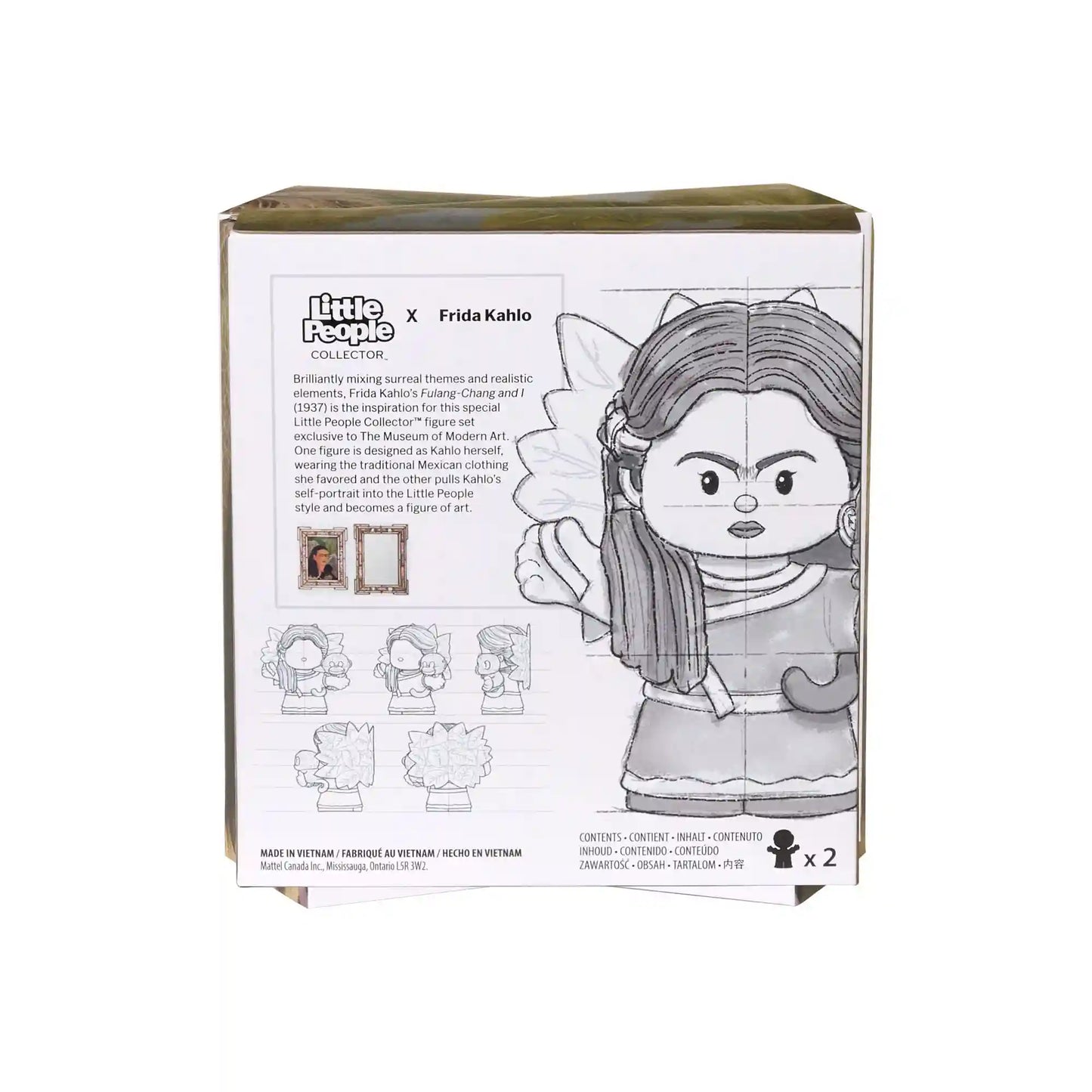 Little People Collector x MoMA Frida Kahlo Figure Set