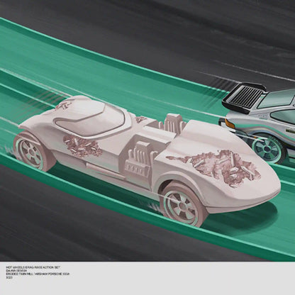Hot Wheels x Daniel Arsham Legends Archive Lap 3 Poster