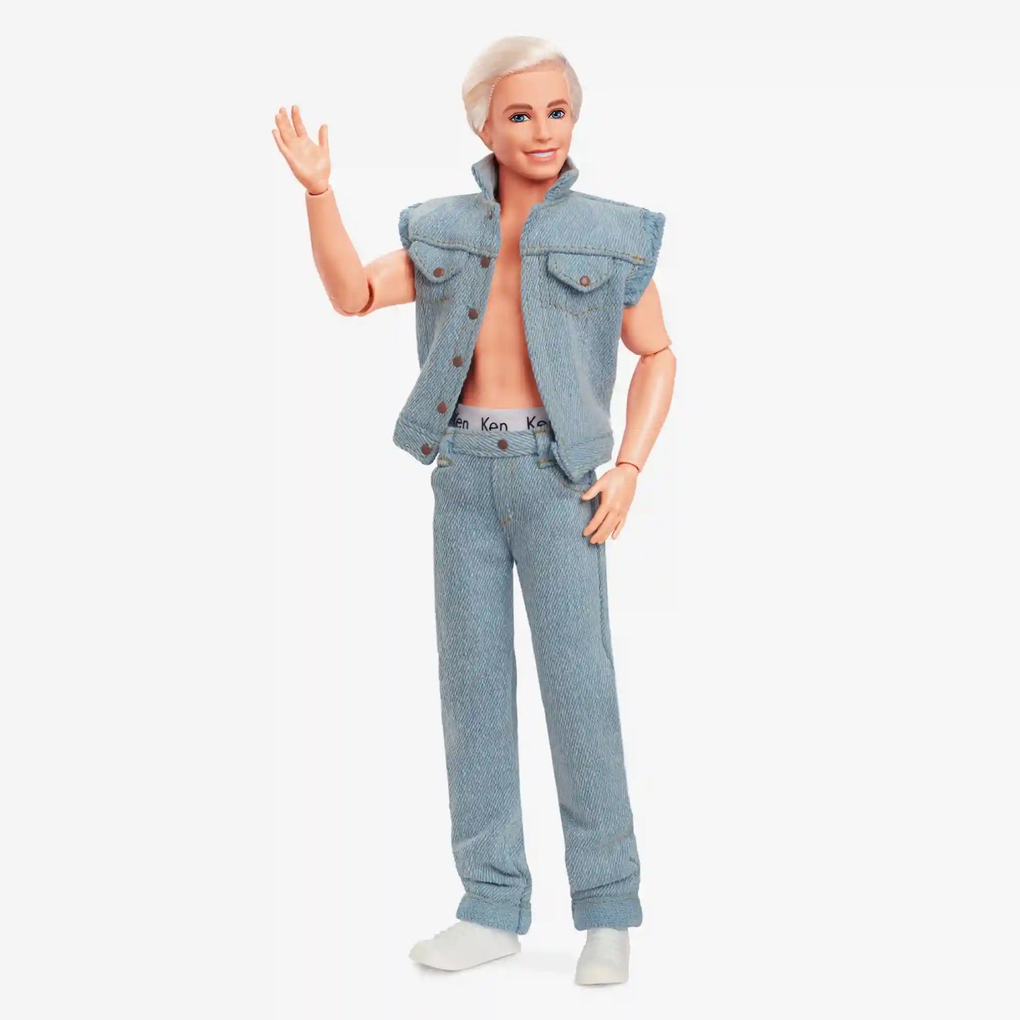 Ken Doll Wearing Denim Matching Set – Barbie The Movie